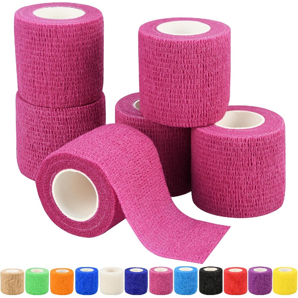 Finger Tape Athletic - 2 unidades de bandagem coesiva autoadesiva,