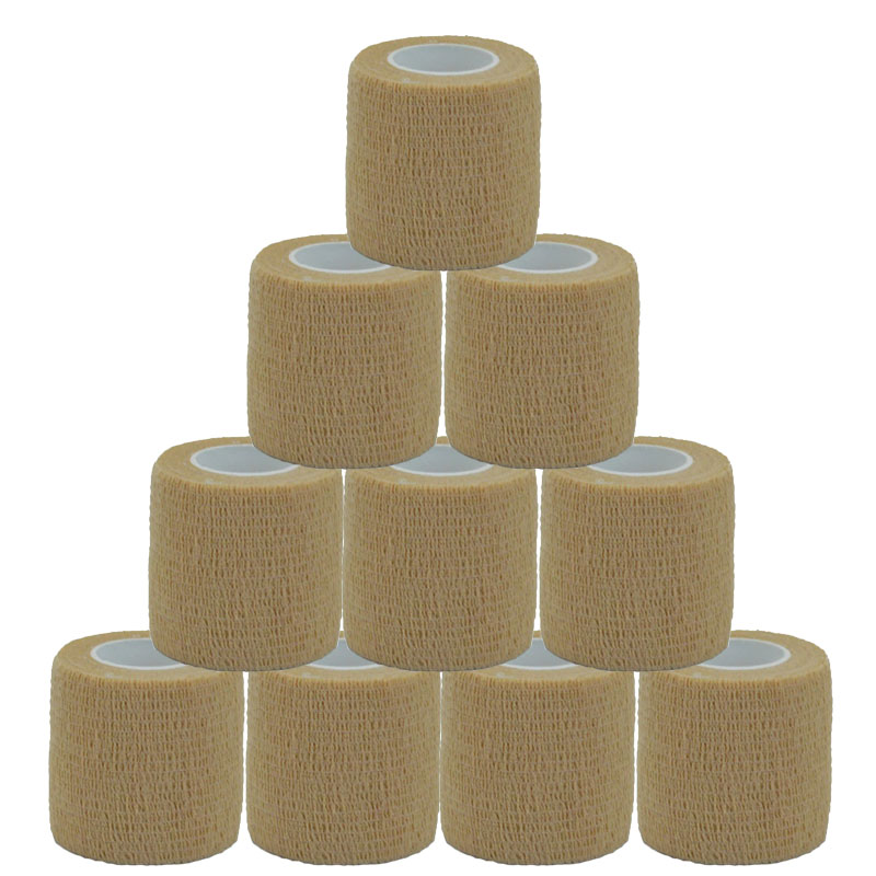 Finger Tape Athletic - Bandagem elástica auto-adesiva, Bege Sports Wrap