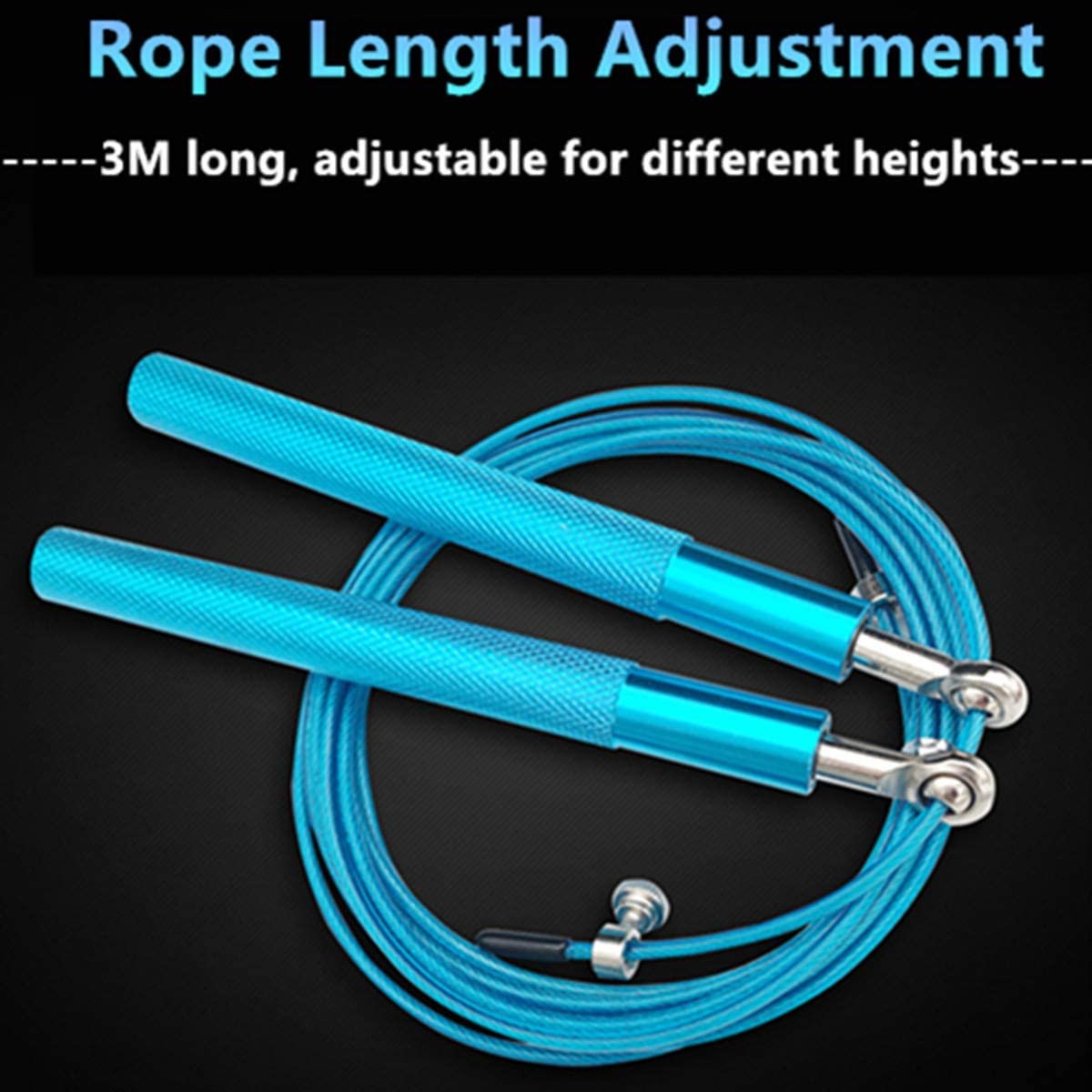 Corda de Pular Rápida para Cro - Jump Rope Speed Bearing avaliação e preço