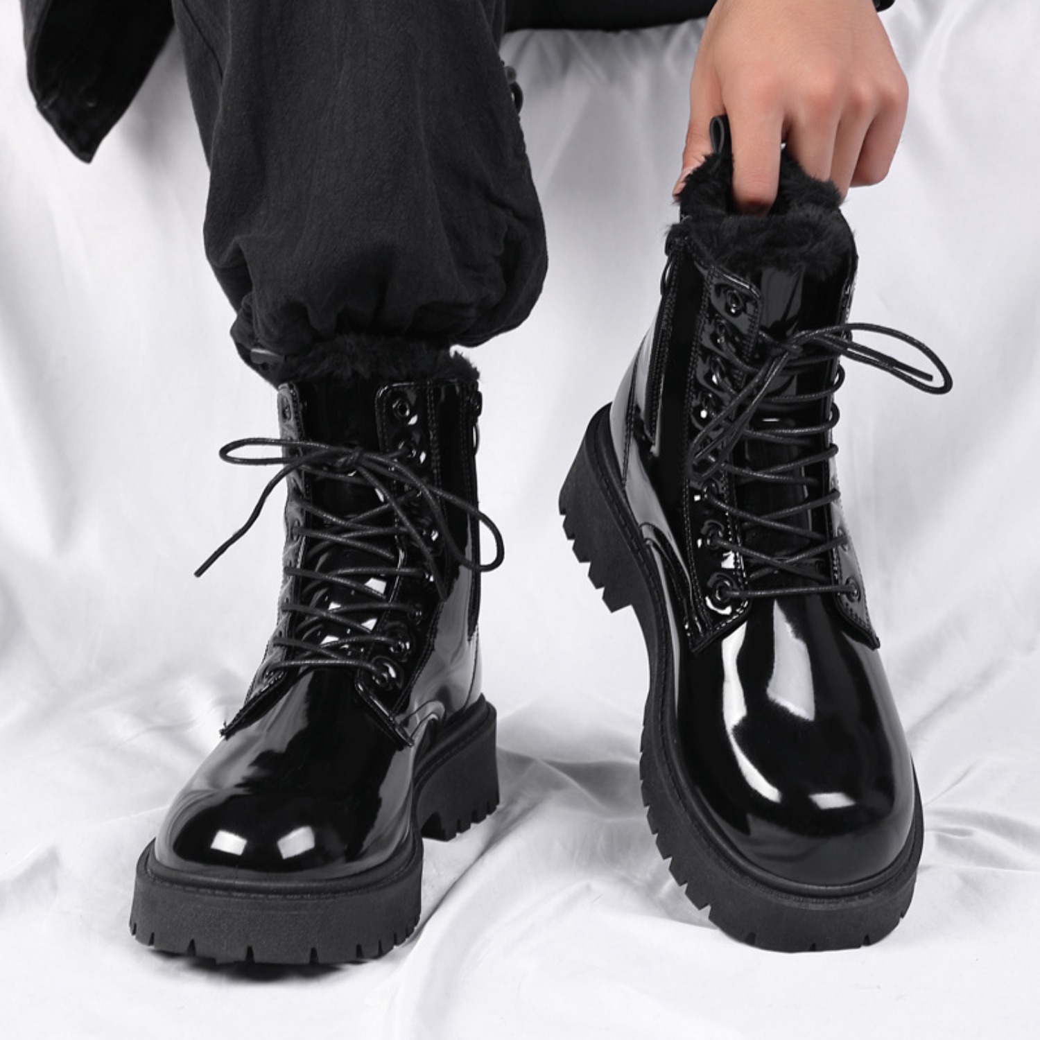 Botas masculinas de cano alto, - Crossfit Outdoor avaliação e preço