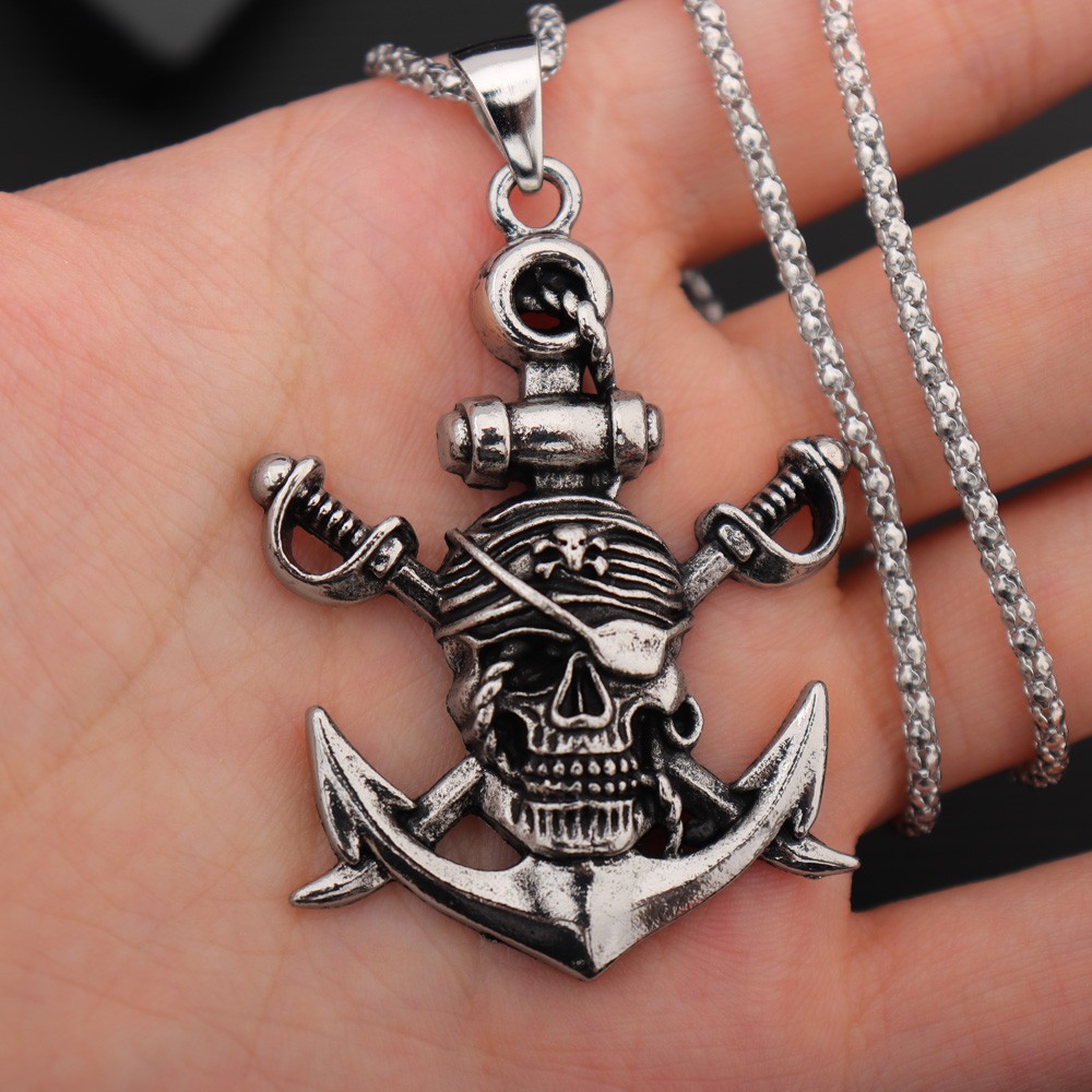 Colar pingente pirata espada d - Battle Rope Anchor avaliação e preço