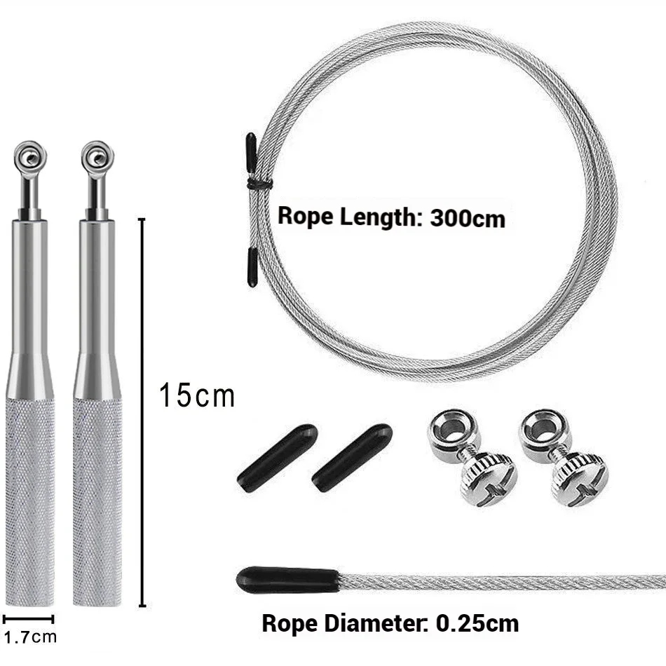 Corda de Pular com Rolamento d - Jump Rope Speed Bearing avaliação e preço