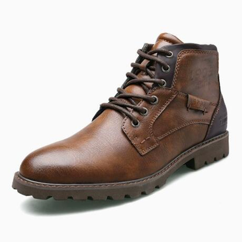 Botas de Couro Masculinas 2026 - Crossfit Outdoor avaliação e preço