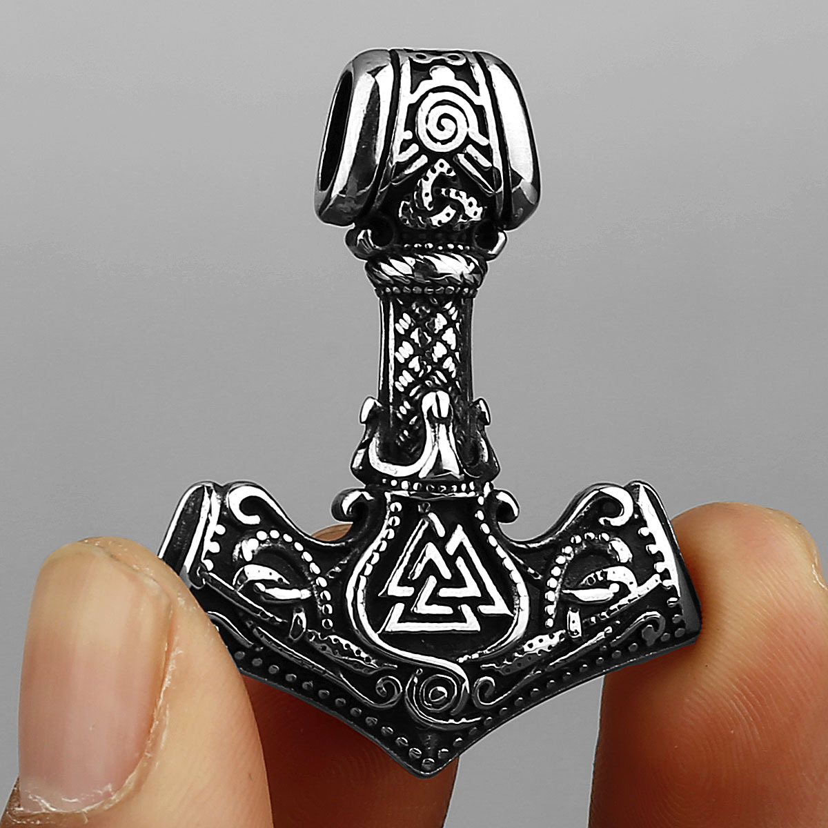 Colar com pingente de runa vik - Battle Rope Anchor avaliação e preço